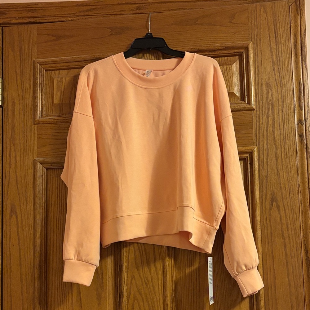 Lululemon Perfectly Oversized Crop Crew Softstreme